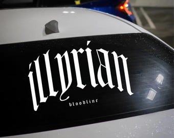 Autosticker - Illyrian bloodline