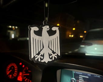 Auto Duftbaum Lufterfrischer - Deutschland Adler Germany Car Air Freshener Fahrzeug Duft Autozubehör Auto KFZ Tuning Zubehör Duftbäume Scent
