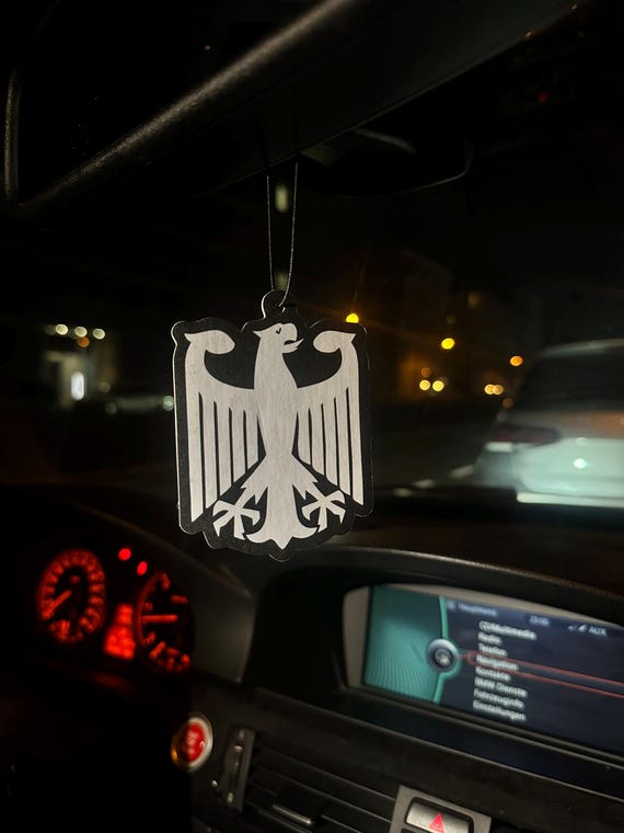 Auto Duftbaum Lufterfrischer - Deutschland Adler Germany Car Air Freshener Fahrzeug Duft Autozubehör Auto KFZ Tuning Zubehör Duftbäume Scent