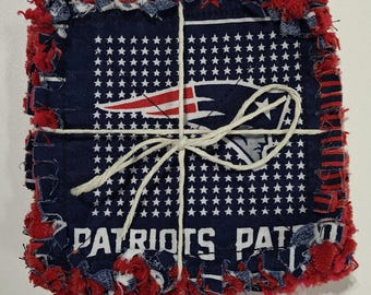 New England Patriots drink coasters
