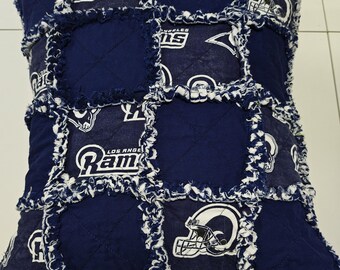 LA Rams rag pillow