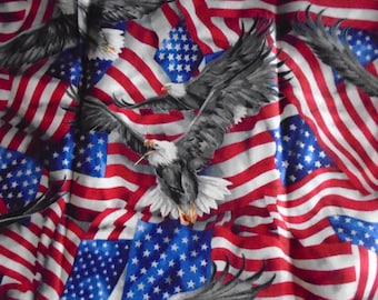 American Flag and Eagle bandana