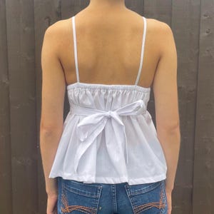 Eva Babydoll-topp PDF digitalt sömnadsmönster | Storlekar XS-4XL | Söt sommartopp för dam och flickor | Direkt nedladdning bild 4