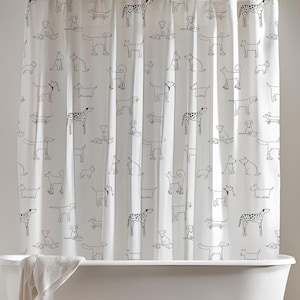 Rose Tattoo Print Shower Curtain | Vintage Traditional