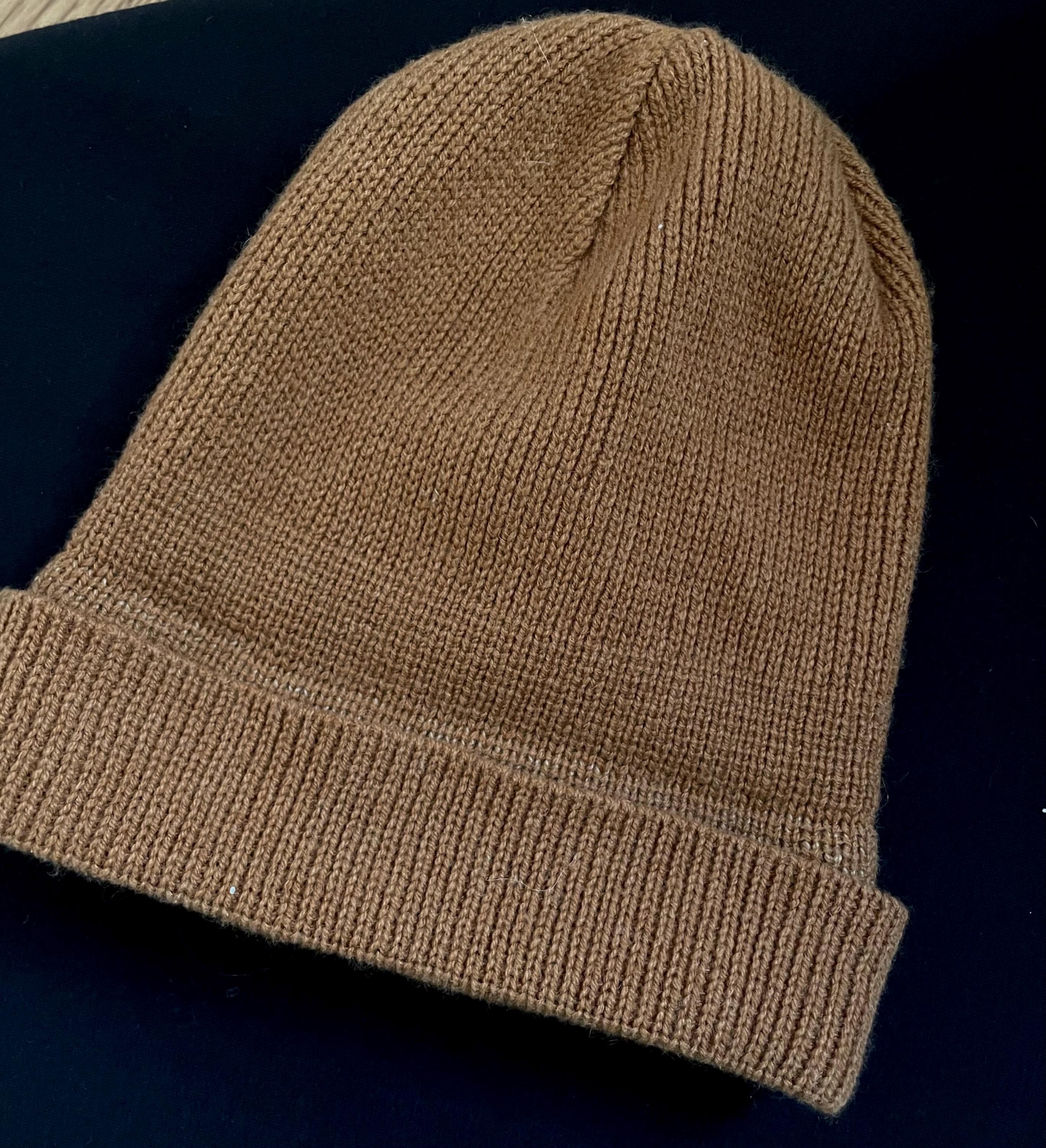 Hermès Paris Camel 100% Cashmere “H” Logo Beanie - Etsy display picture 3