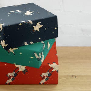 Space Cat Adventure – Wrapping paper sheets