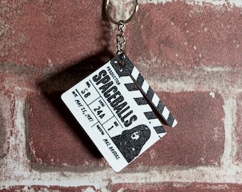 Spaceballs Movie Slate keychain