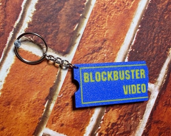 Blockbuster Video Keychain