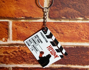 Hellboy Movie Slate Keychain