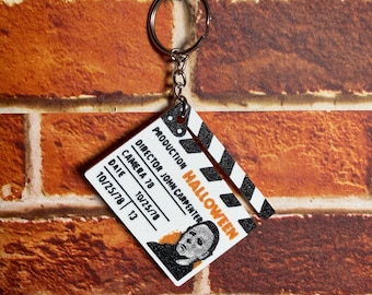 Halloween Michael Myers Movie Slate Keychain