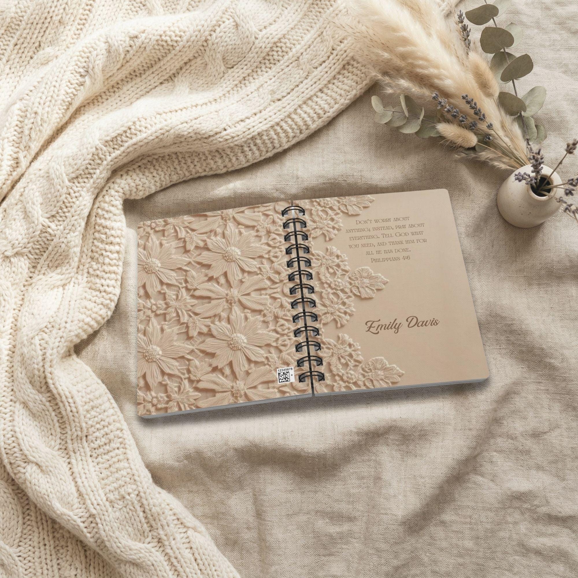 Personalized Notebook Prayer Journal | Bible Study Journal | Gifted ...