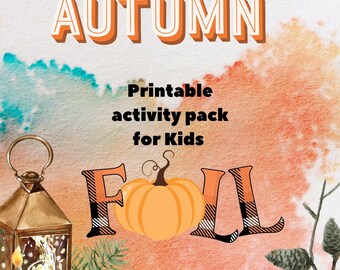 Leaf Activity Pack | Fall Kids Activity Bundle | Homeschool Activity ...