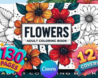 Floral Escape A Relaxing Flower Coloring Book for Adults