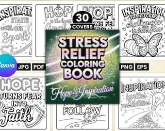 Stress Relief Adult Coloring Book | Relaxing Designs for Calm and Mindfulness