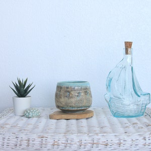 Kate Textured Rocky Ceramic Tea Bowl