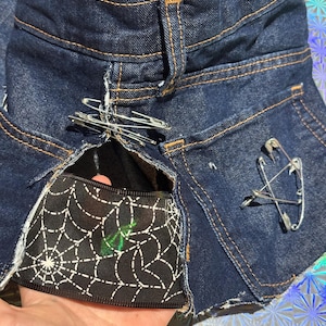 Gothic mini skirt