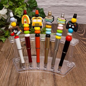 Stylos à bille faits main : cadeaux pour professeur, joueur et amateur de lecture