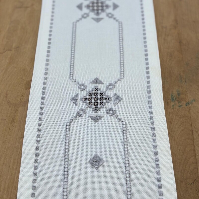 Hardanger Embroidered Linen - Etsy