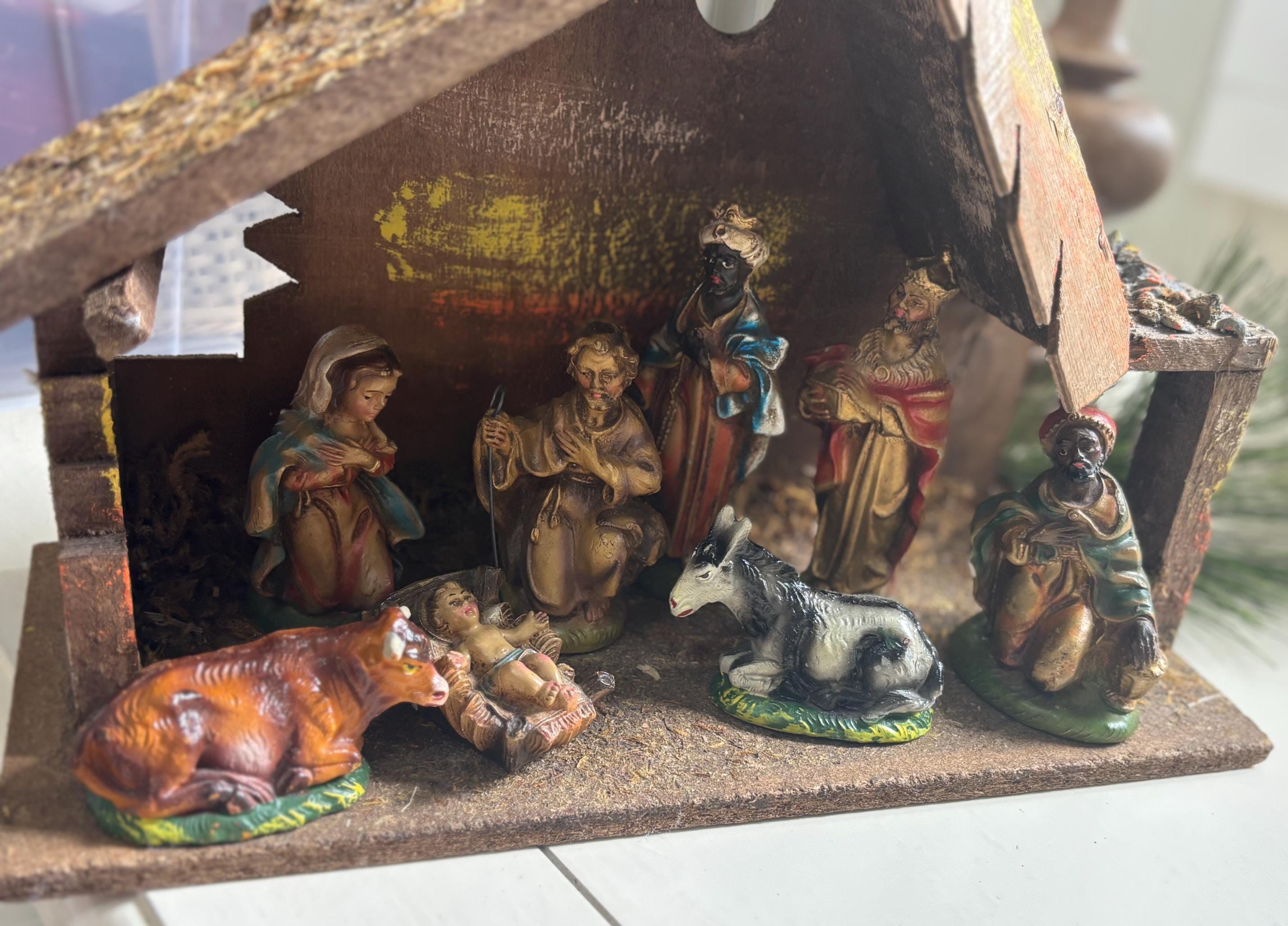 Italian Nativity Set - Etsy