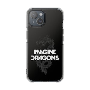 Magnetic Clear Impact Phone Case, Stylish Phone Accessory, Concert Memorabilia, Gift for Music Lovers, Durable Clear Case