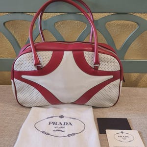 Prada Bowling Bag - Etsy
