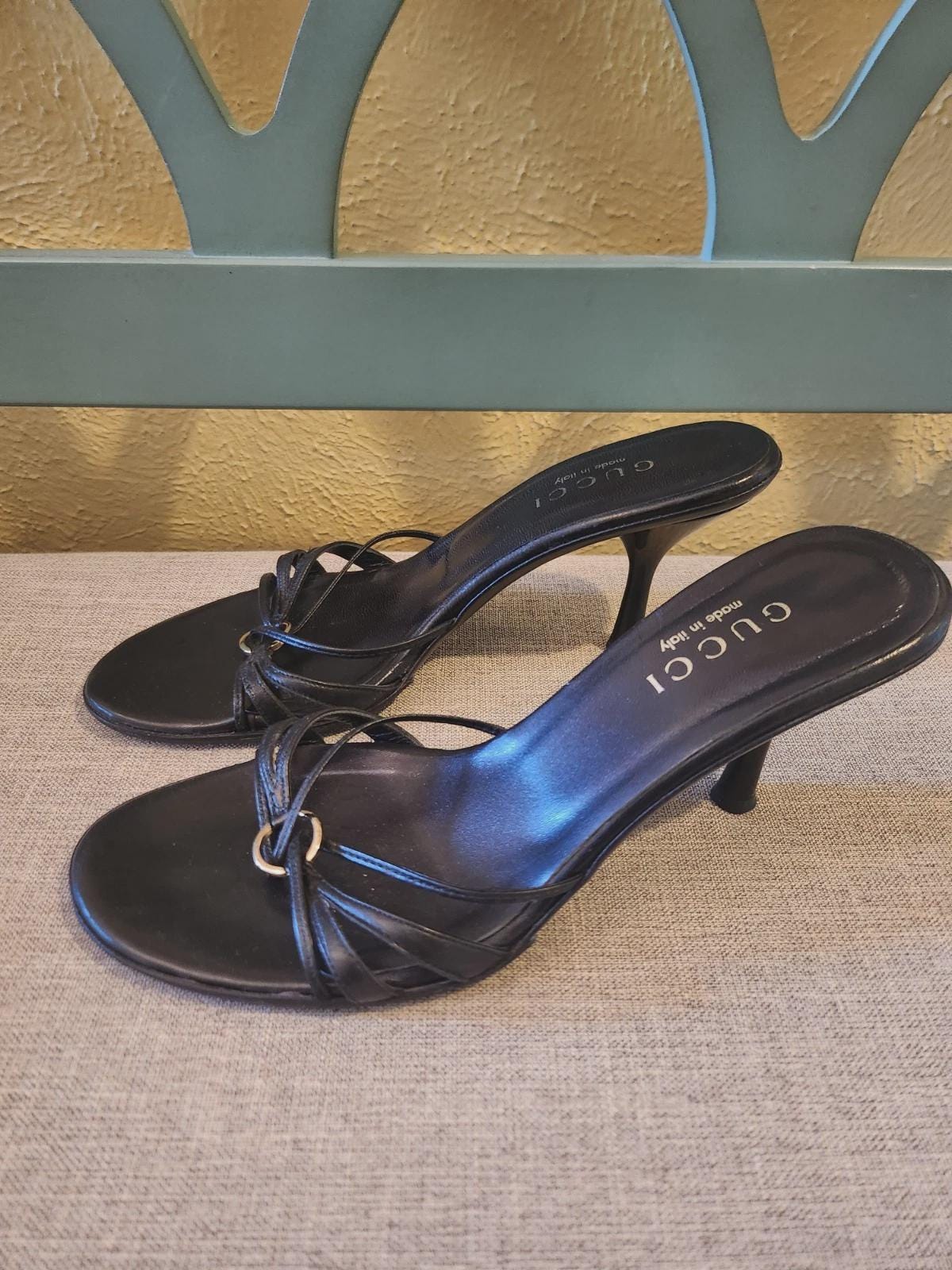 Gucci Vintage Sandals - Etsy