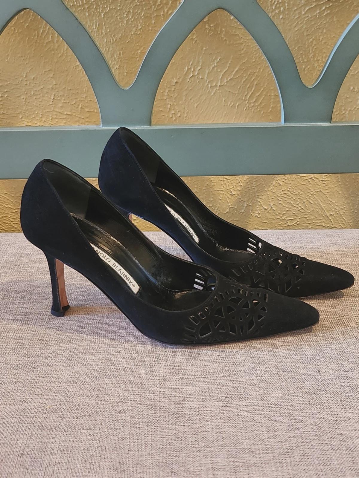 Manolo Blahnik 36 - Etsy