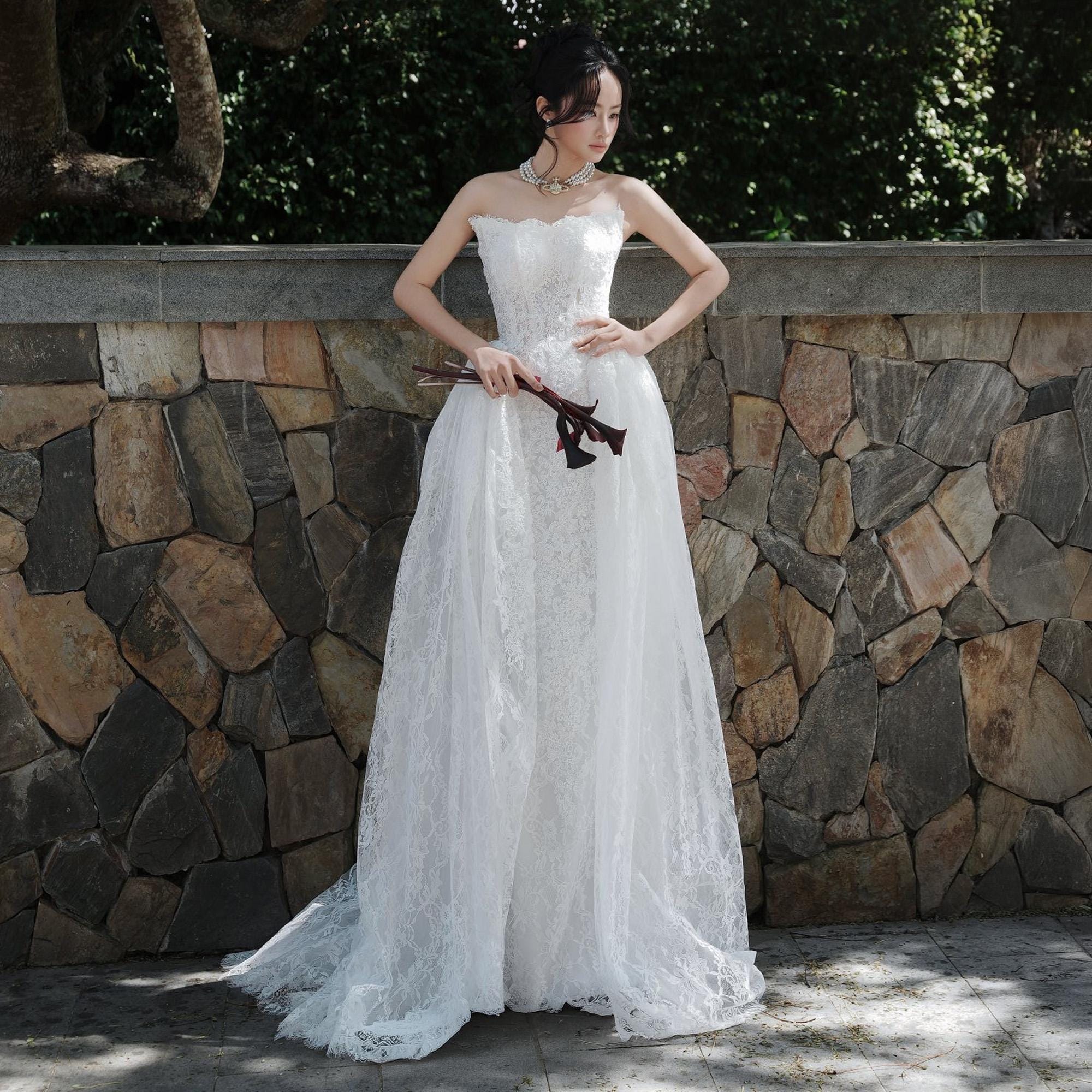 Flowy Corset White Dress - Etsy Flowy Corset White Dress - Etsy