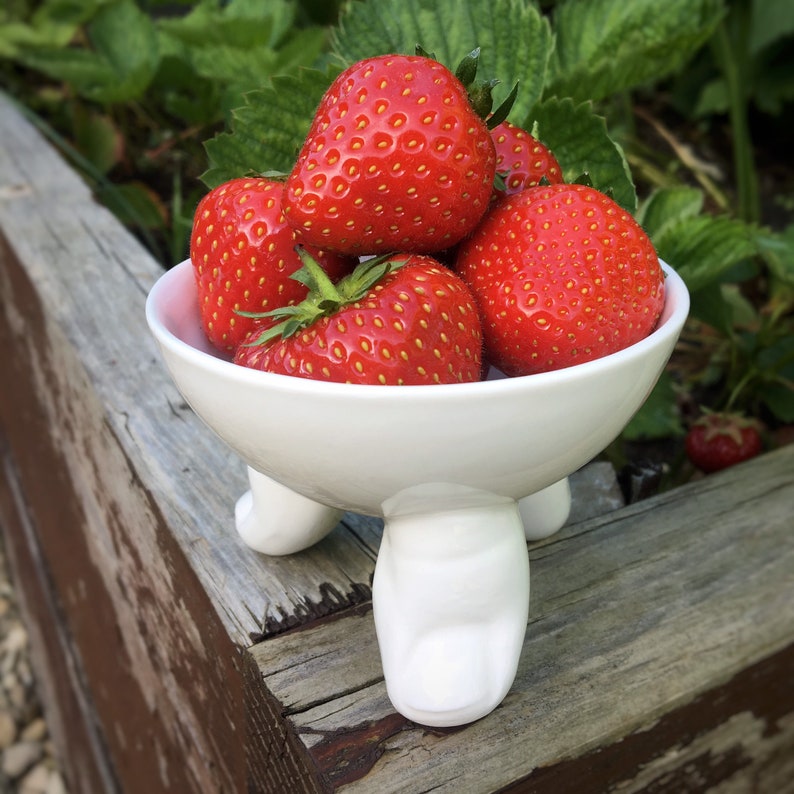 Quirky Bowl With Toes Snack Bowl Funny Porcelain Bowl Etsy UK