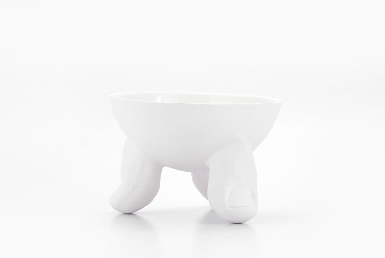 Quirky Bowl With Toes Snack Bowl Funny Porcelain Bowl Etsy UK