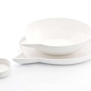 Modern Ceramic Plate, Porcelain Plate, Funny Plate, Speech Bubble Plate image 10