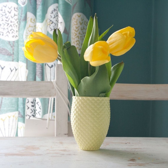 Textured Flower Vase, Pineapple Patterned Tumbler Mug, Modern Flower Vase,  Smoothie Beaker 