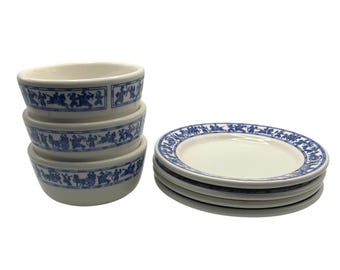 Set of French Saint Amand Lou Basquez Tableware - Vintage French