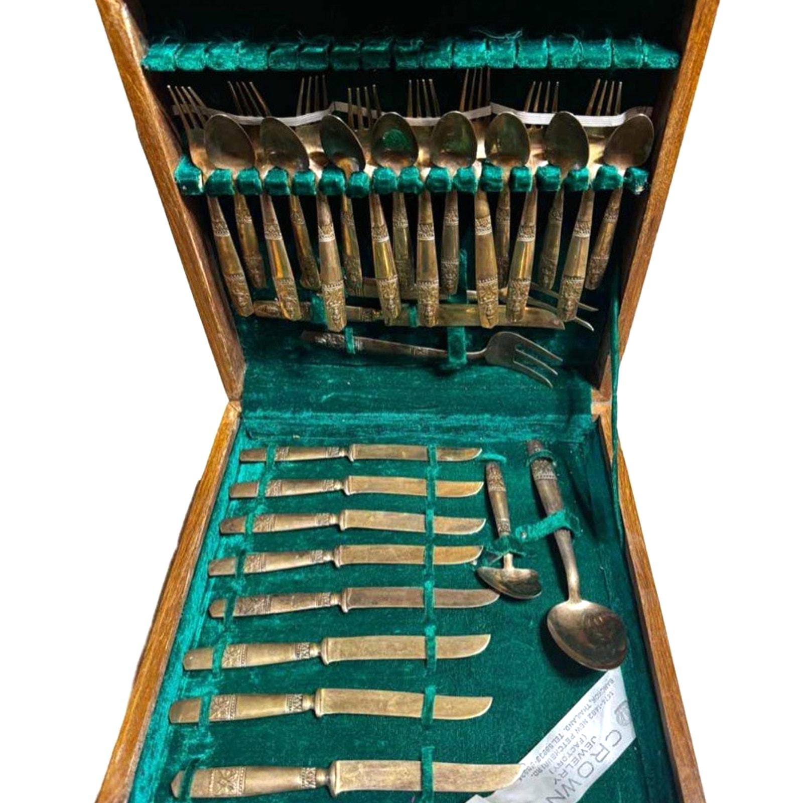 Thai Brass Flatware - Etsy