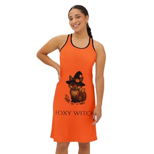 Foxy Hexe Racerback Dress: Gruselige Halloween Kleidung