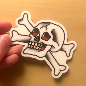 Skull Sticker