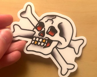 Skull Sticker