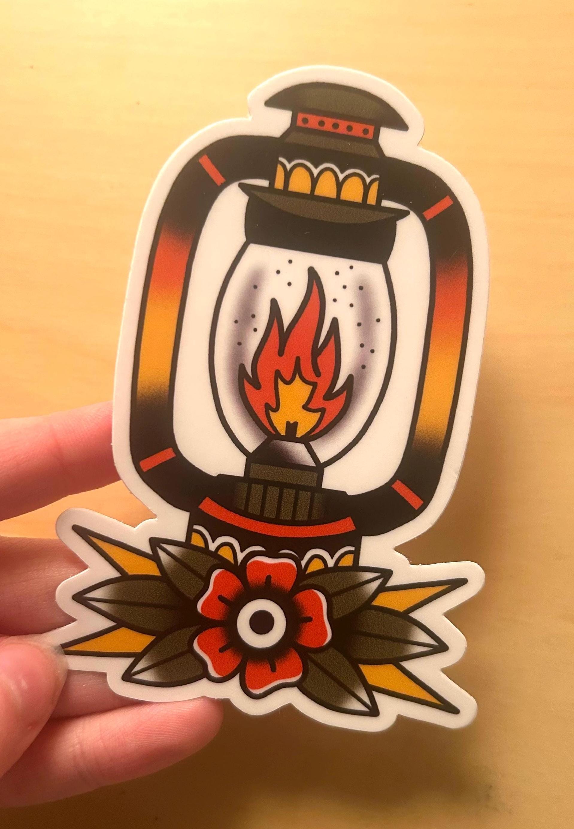 Lantern Traditional Tattoo - Etsy, image size:1917x2768