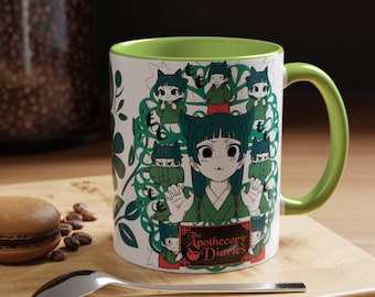 Maomao Mug, Waifu Anime Mug, Anime Gift, Mug Print Anime, Anime Aesthetic Mug, Two-Sided Print, Funny Anime Gift, Funny Art Mug, Anime Mug