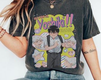 Anime T-shirt, Otaku Gift Idea, Retro Manga Art, Urban Street Tee, Cute Kawaii Art, Cool Graphic Shirt, Japan Pop Style, Anime Cotton Shirt