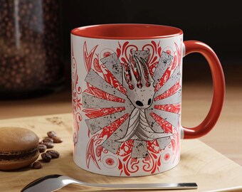 Hollow Knight Mug, Videogame Mug, Arcade Game Mug, Mug Game Gift, Mug Print Gaming, Anime Art Mug, Horror Game Mug, Two-Sided Print Mug