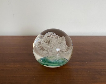 Selkirk Glass "Ice Petal" Limited Edition Paperweight