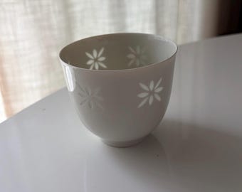 Royal Copenhagen Rice Grain Porcelain Vase by Anni Jeppesen