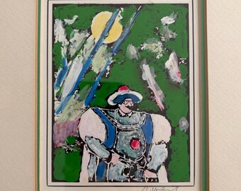 Authentic Robert Weil Original Pop Art Painting
