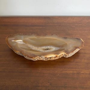 Vintage Agate Trinket Dish