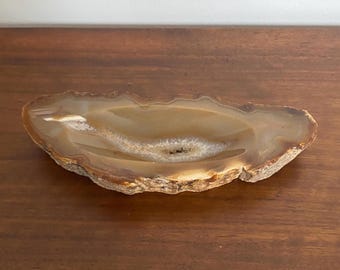 Vintage Agate Trinket Dish