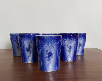 Vintage Royal Crownford Ironstone Tumblers - Set of Six