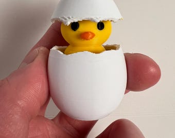 Baby Chick Hatching From Egg Fidget Clicker