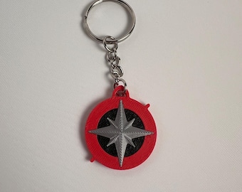 Stray Kids Inspired Compass STAY Keychain