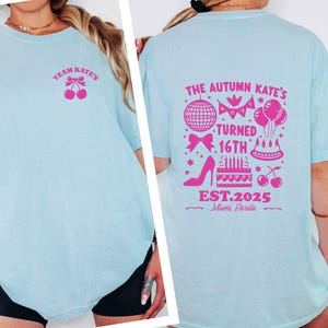 Custom Bachelorette Trip Comfort Colors Shirt: The Autumn I Turned